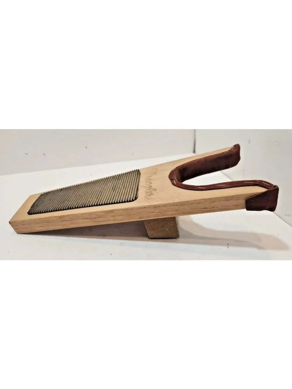 Vintage Wrangler Boot Jack - Boot Puller - Shoe Remover Wooden